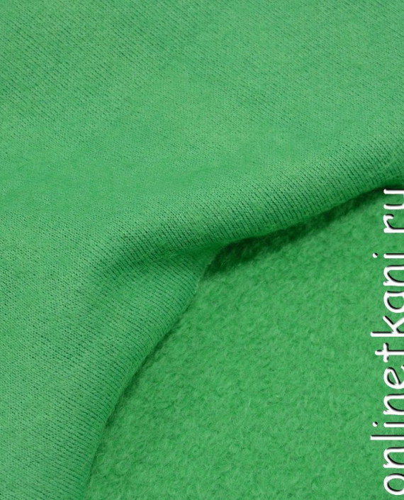Ткань Пальтовая 1048 цвет зеленый картинка 1