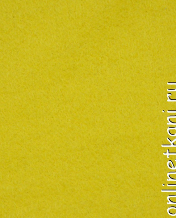 Ткань Пальтовая 1053 цвет желтый картинка
