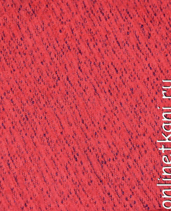 Ткань Пальтовая 1063 цвет малиновый картинка 2