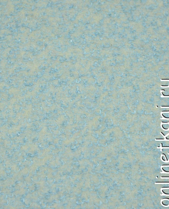 Ткань Пальтовая 1064 цвет голубой картинка