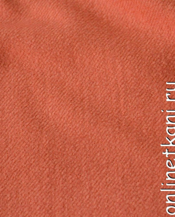 Ткань Пальтовая 1072 цвет оранжевый картинка