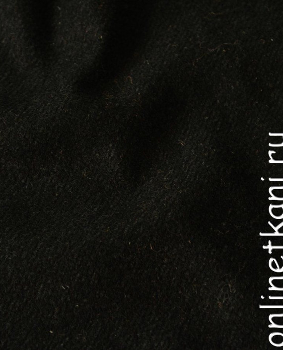 Ткань Пальтовая 1073 цвет черный картинка