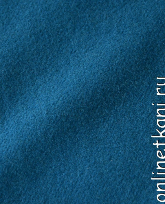 Ткань Пальтовая 1075 цвет синий картинка