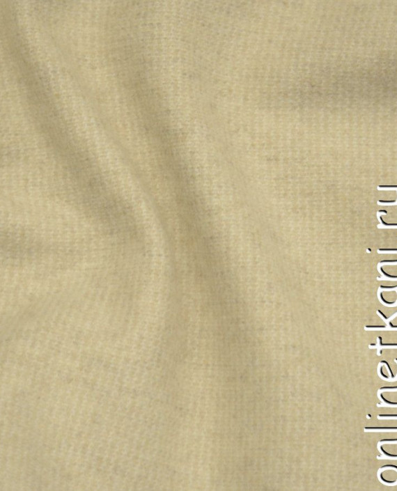 Ткань Шерсть Пальтовая 1284 цвет бежевый картинка 2