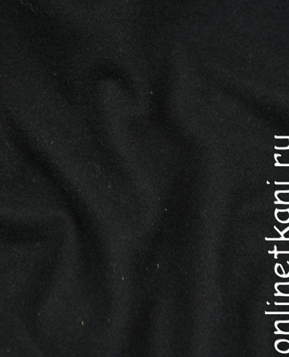 Ткань Шерсть Пальтовая 1310 цвет черный картинка 2