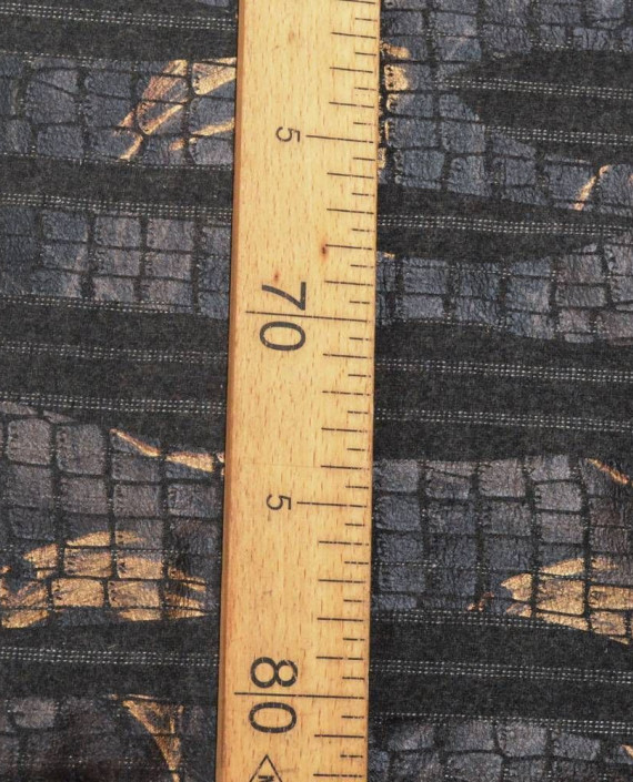 Ткань Шерсть Костюмно-пальтовая 1325 цвет серый анималистический картинка 2
