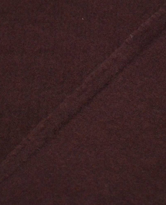 Ткань Шерсть Пальтовая 1329 цвет бордовый картинка 1
