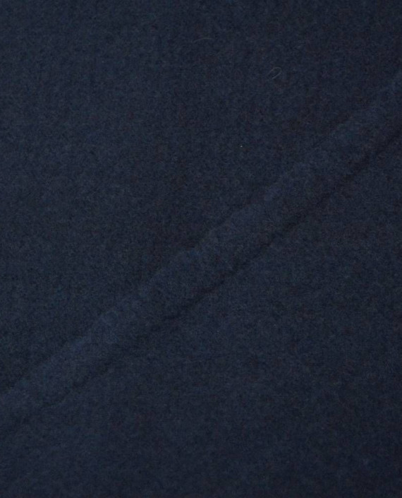Ткань Шерсть Пальтовая 1331 цвет синий картинка 2