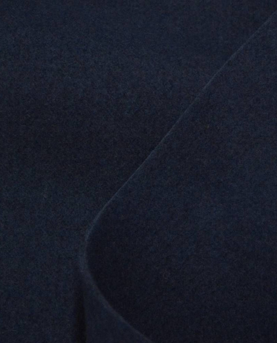 Ткань Шерсть Пальтовая 1331 цвет синий картинка 1