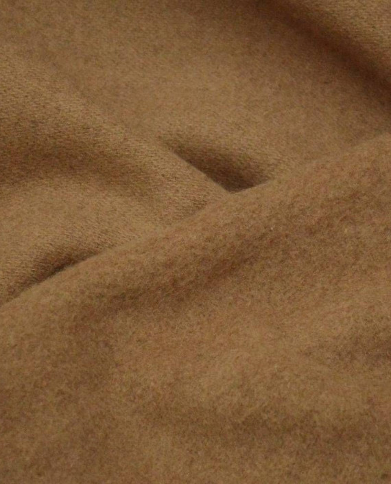 Ткань Шерсть Пальтовая 1338 цвет коричневый картинка 1