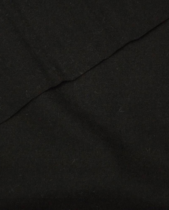Ткань Шерсть Пальтовая 1348 цвет черный картинка 1