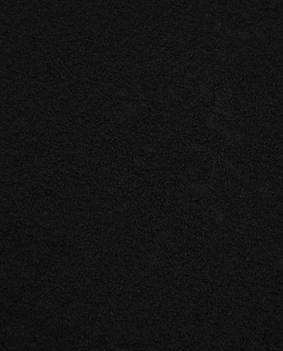 Ткань Шерсть Пальтовая 1368 цвет черный картинка