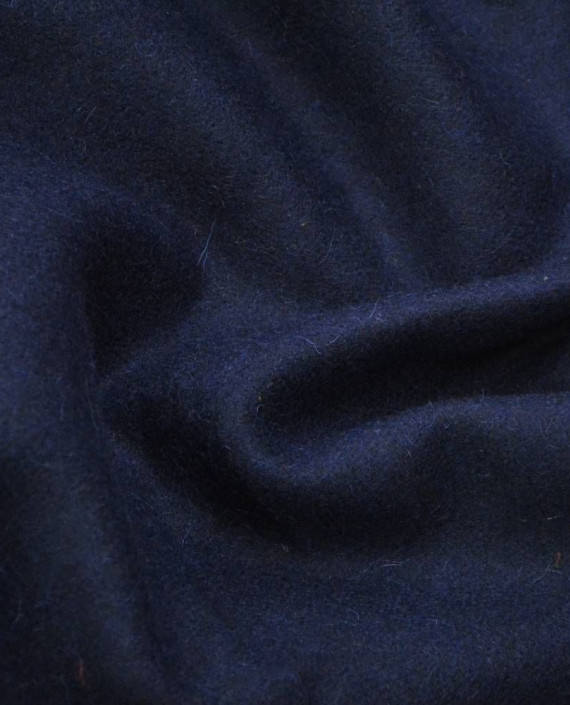 Ткань Шерсть Пальтовая 1374 цвет синий картинка 1