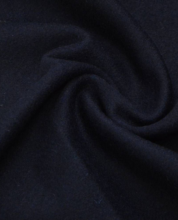 Ткань Шерсть Пальтовая 1375 цвет синий картинка