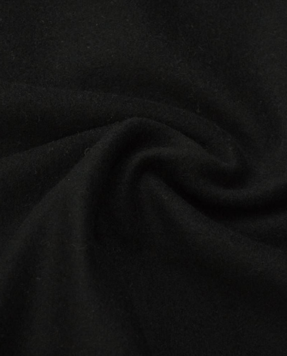 Ткань Шерсть Пальтовая 1399 цвет черный картинка
