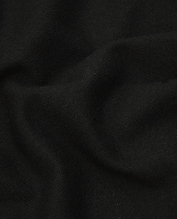 Ткань Шерсть Пальтовая 1399 цвет черный картинка 2