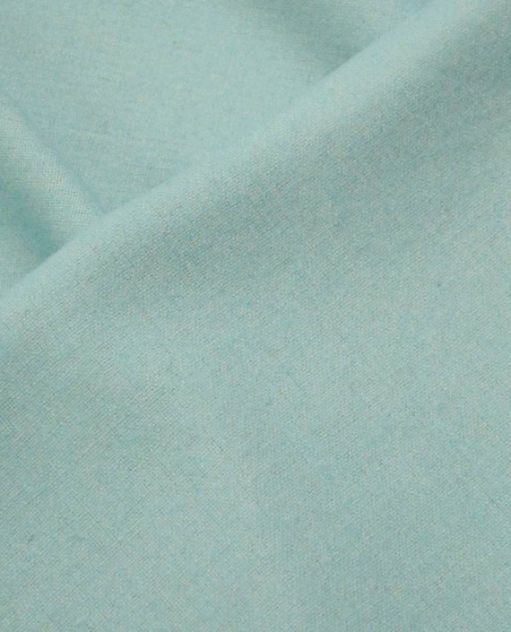 Ткань Шерсть Костюмно-пальтовая 1417 цвет голубой картинка 2