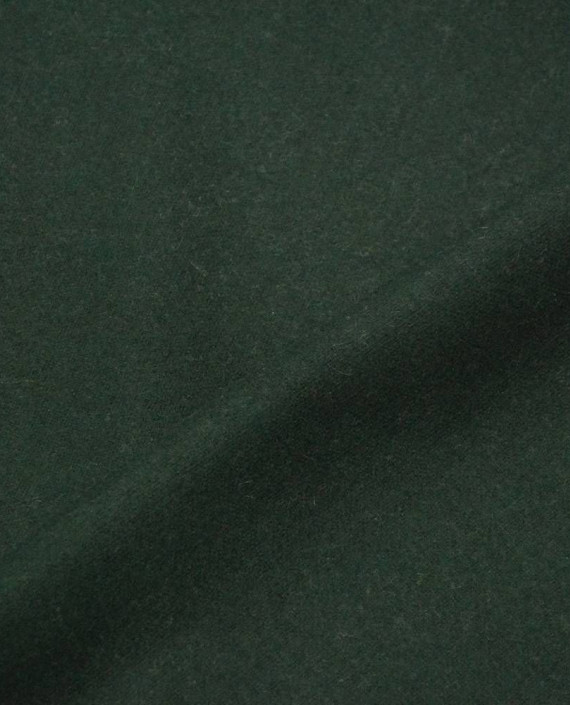 Ткань Шерсть Костюмно-пальтовая 1418 цвет зеленый картинка 1
