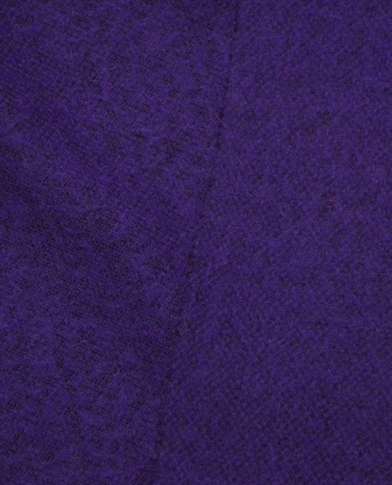 Ткань Шерсть Пальтовая 1421 цвет фиолетовый картинка 1