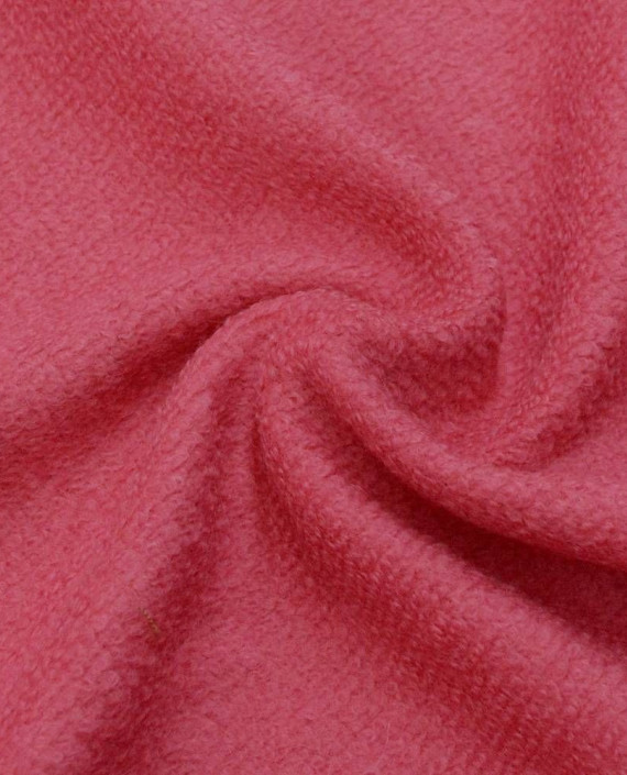 Ткань Шерсть Пальтовая 1427 цвет розовый картинка