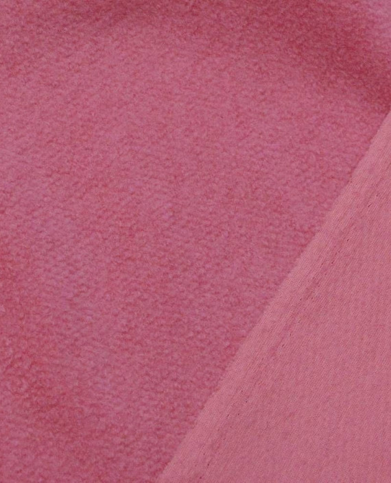 Ткань Шерсть Пальтовая 1429 цвет розовый картинка 1