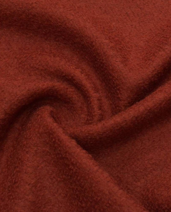 Ткань Шерсть Пальтовая 1437 цвет бордовый картинка