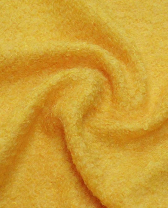 Ткань Шерсть Пальтовая 1441 цвет желтый картинка