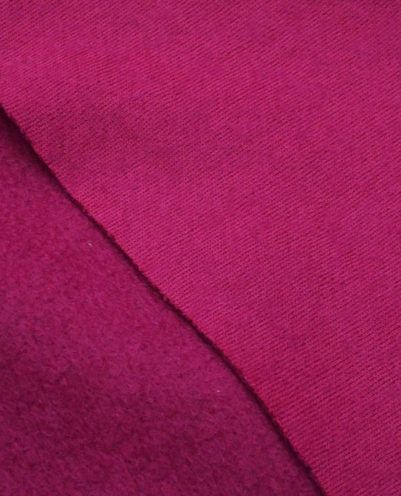 Ткань Шерсть Пальтовая 1447 цвет малиновый картинка 2