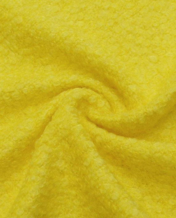 Ткань Шерсть Пальтовая 1451 цвет желтый картинка