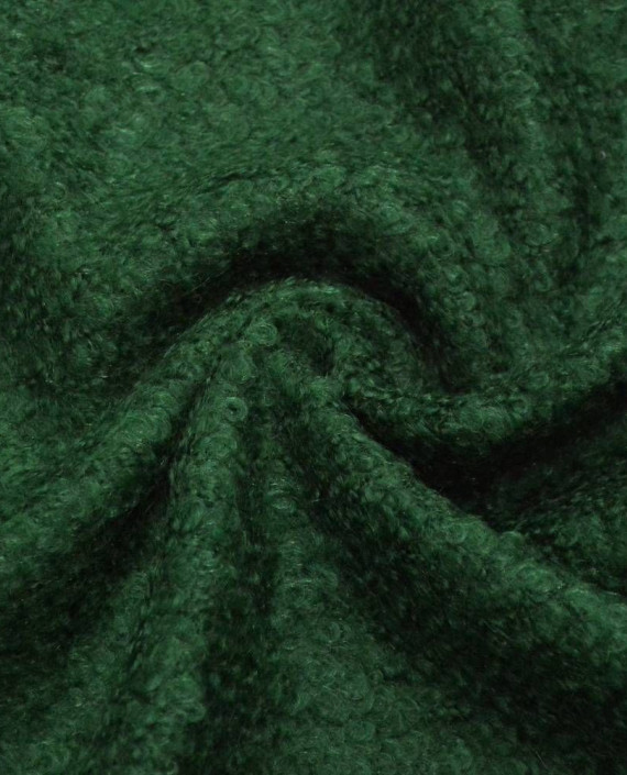 Ткань Шерсть Пальтовая 1458 цвет зеленый картинка