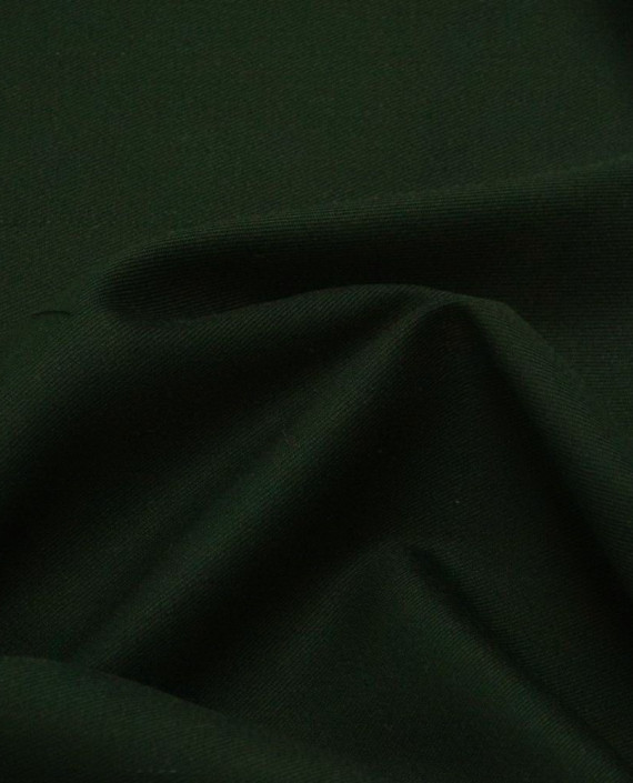 Ткань Шерсть Костюмная 1466 цвет зеленый картинка