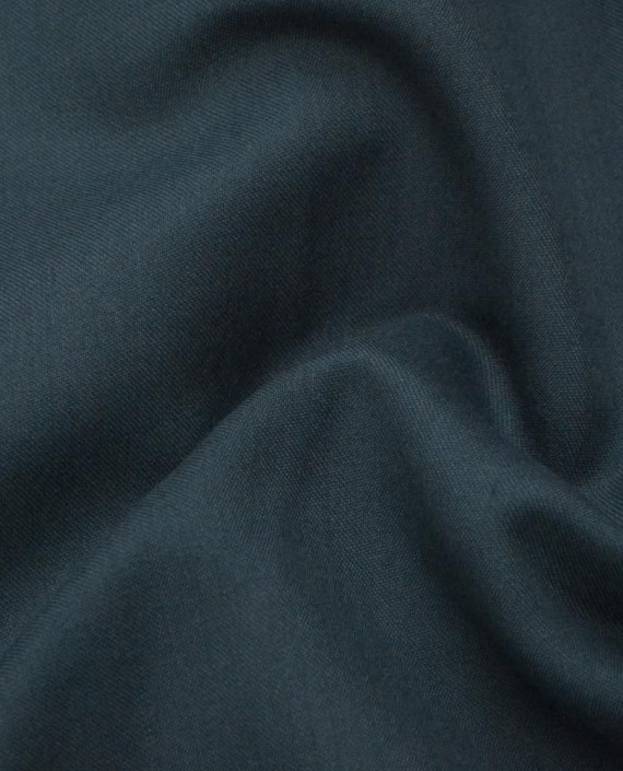 Ткань Шерсть Костюмная 1475 цвет синий картинка 2