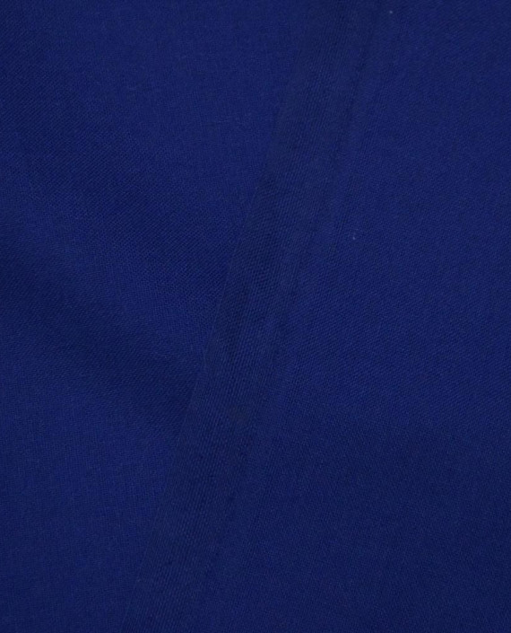 Ткань Шерсть Костюмная 1482 цвет синий картинка 2