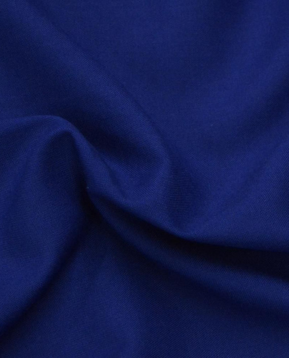 Ткань Шерсть Костюмная 1482 цвет синий картинка 1