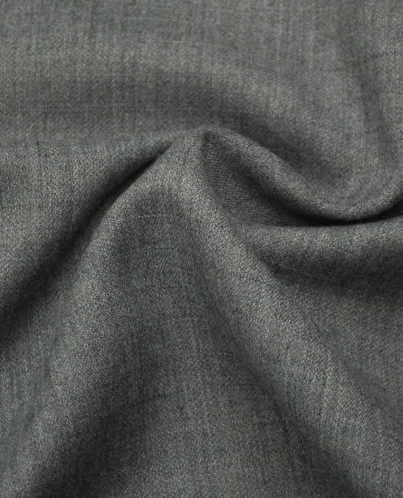 Ткань Шерсть Костюмная 1506 цвет серый картинка