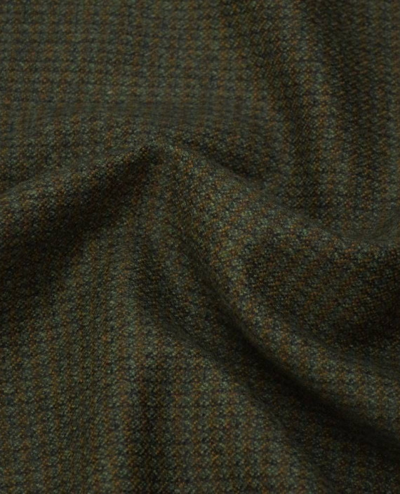 Ткань Шерсть Костюмная 1536 цвет зеленый картинка