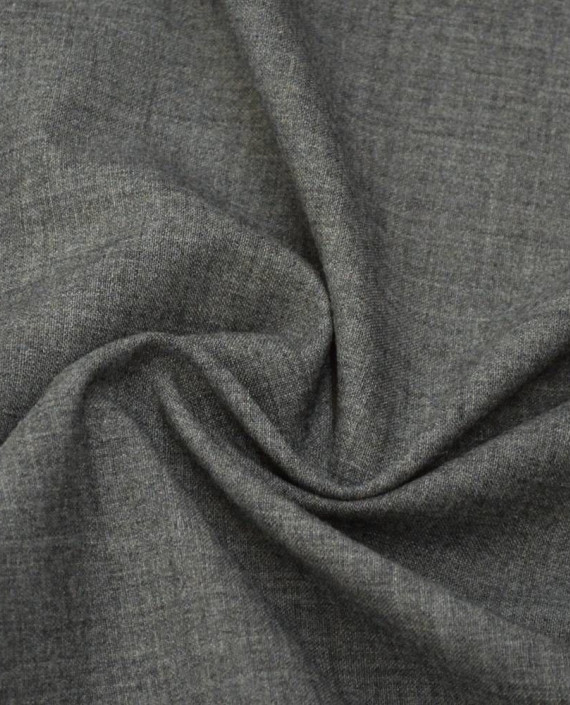 Ткань Шерсть Костюмная 1566 цвет серый картинка