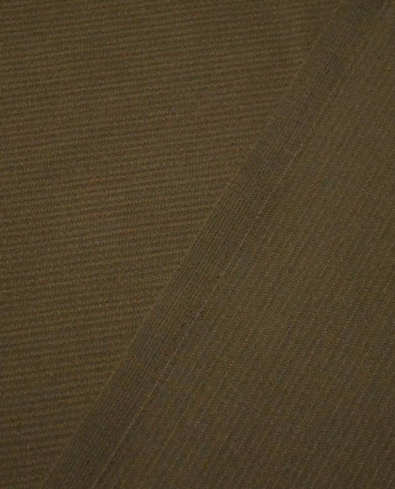 Ткань Шерсть Костюмная 1570 цвет коричневый картинка 1