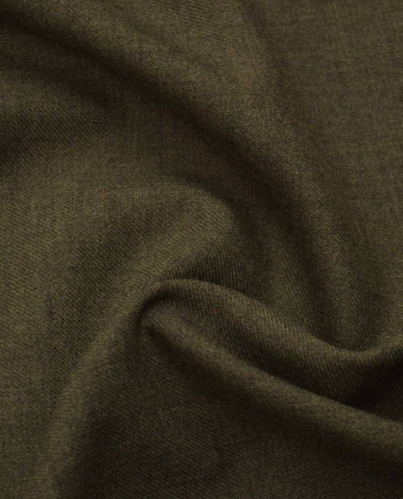 Ткань Шерсть Костюмная 1584 цвет коричневый картинка