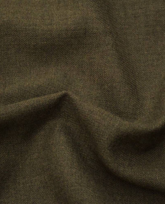Ткань Шерсть Костюмная 1584 цвет коричневый картинка 2