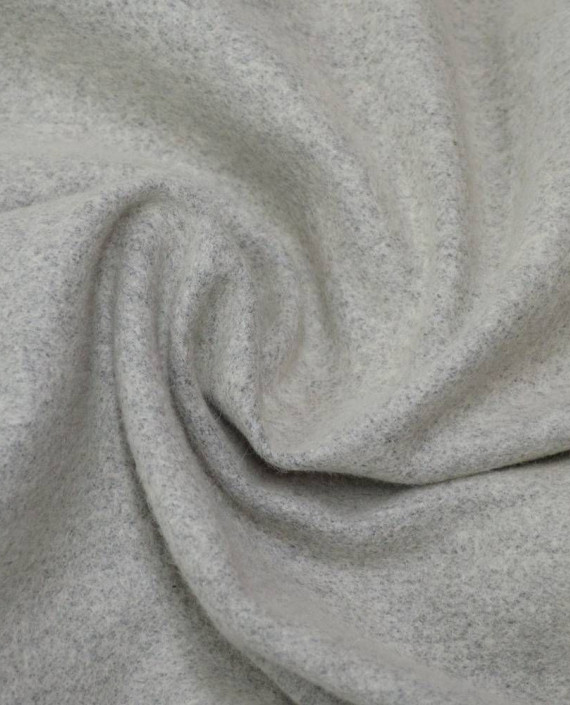 Ткань Шерсть Пальтово-костюмная 1593 цвет белый картинка 2