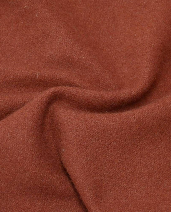 Ткань Шерсть Пальтовая 1594 цвет красный картинка 1