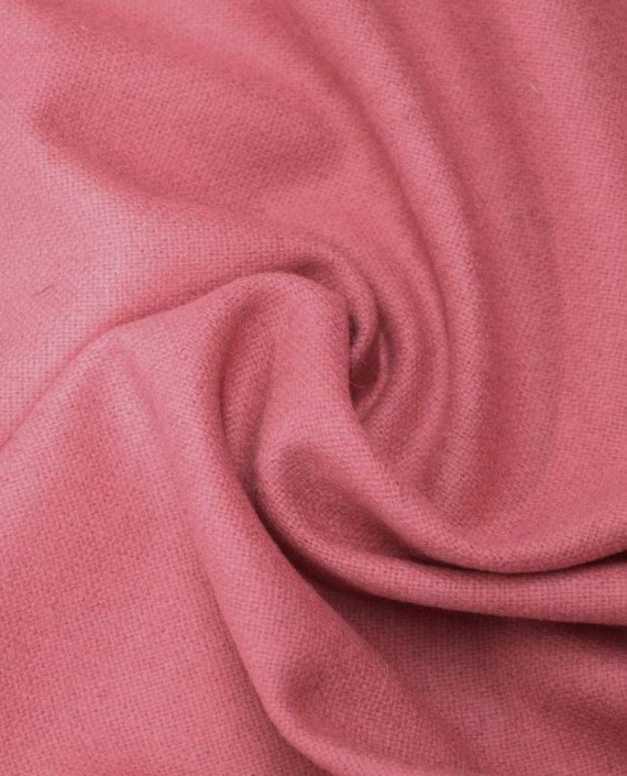 Ткань Шерсть Костюмно-пальтовая 1604 цвет розовый картинка