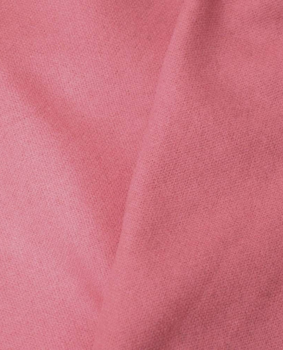 Ткань Шерсть Костюмно-пальтовая 1604 цвет розовый картинка 1