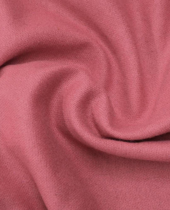Ткань Шерсть Костюмно-пальтовая 1604 цвет розовый картинка 2