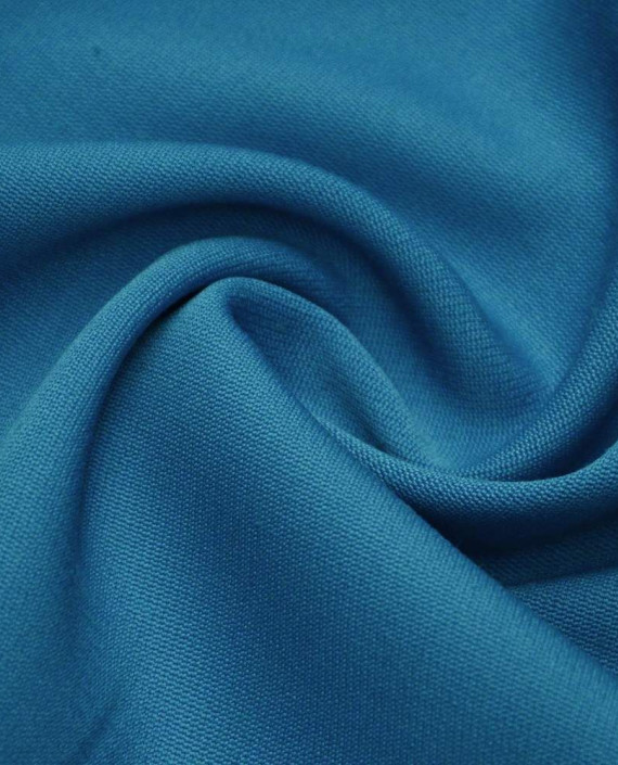 Ткань Хлопок Костюмно-пальтовый 1608 цвет голубой картинка