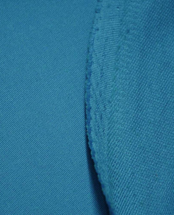 Ткань Хлопок Костюмно-пальтовый 1608 цвет голубой картинка 2
