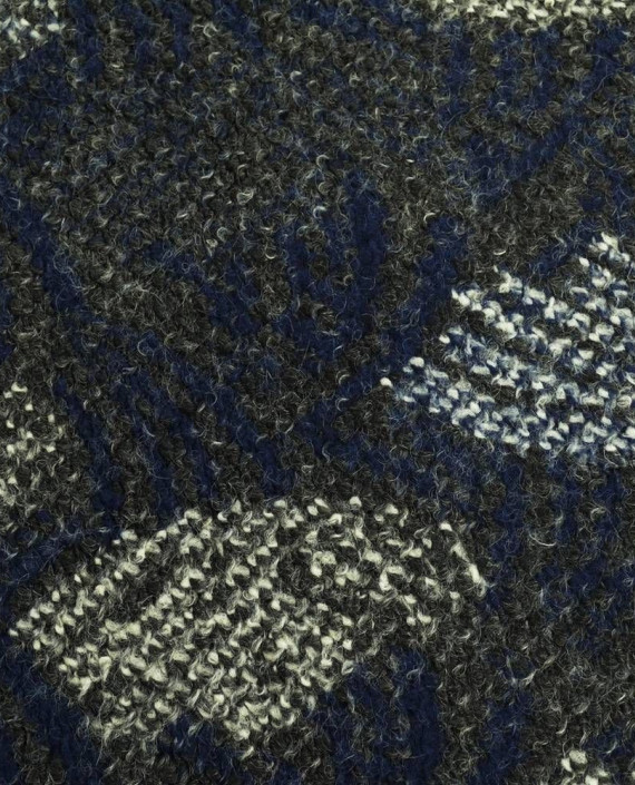 Ткань Шерсть Пальтовая 1636 цвет серый абстрактный картинка
