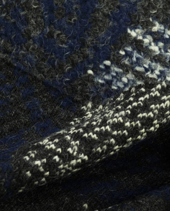 Ткань Шерсть Пальтовая 1636 цвет серый абстрактный картинка 1