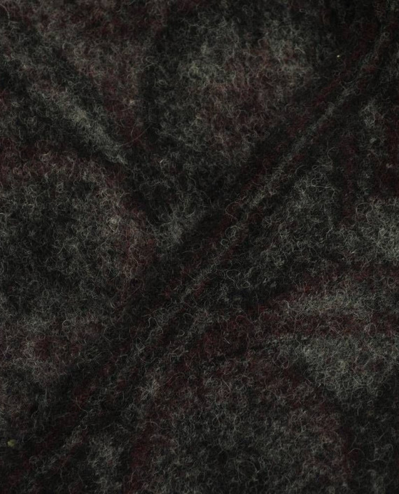 Ткань Шерсть Пальтовая 1645 цвет серый абстрактный картинка 2